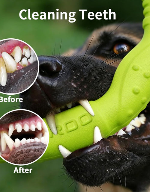Load image into Gallery viewer, Dog Toys for Aggressive Chewers,¡¾Floatable¡¿ Dog Flying Disc, Dog Tug Toy, Interactive Dog Toys, Dog Teeth Cleaning, Tug of War Dog Toy, Dog Chew Toys, Dog Teething Toys for Catch, Fetch
