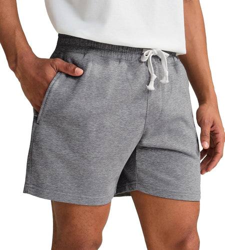 Mens Athletic Gym Shorts 5.5" Elastic Waist Casual Pajama Pocket Jogger Men Workout Short Pants